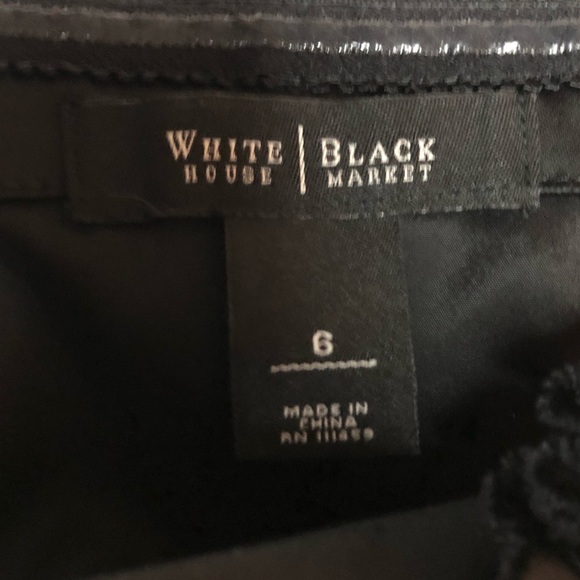 White House Black Market strapless dress size 6 - Picture 5 of 6